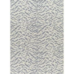 Kirklands Home Blue Ravello Outdoor Rug, 5x7 New