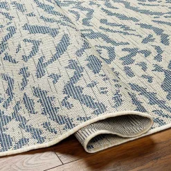 Kirklands Home Blue Ravello Outdoor Rug, 6x9 Online