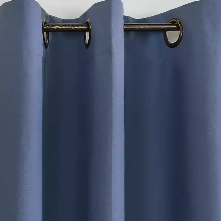 Kirklands Home Room Darkening Curtain Panel Set, 72 in. Blue