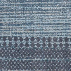 Kirklands Home Scandinavian Stripe Runner Blue Hot