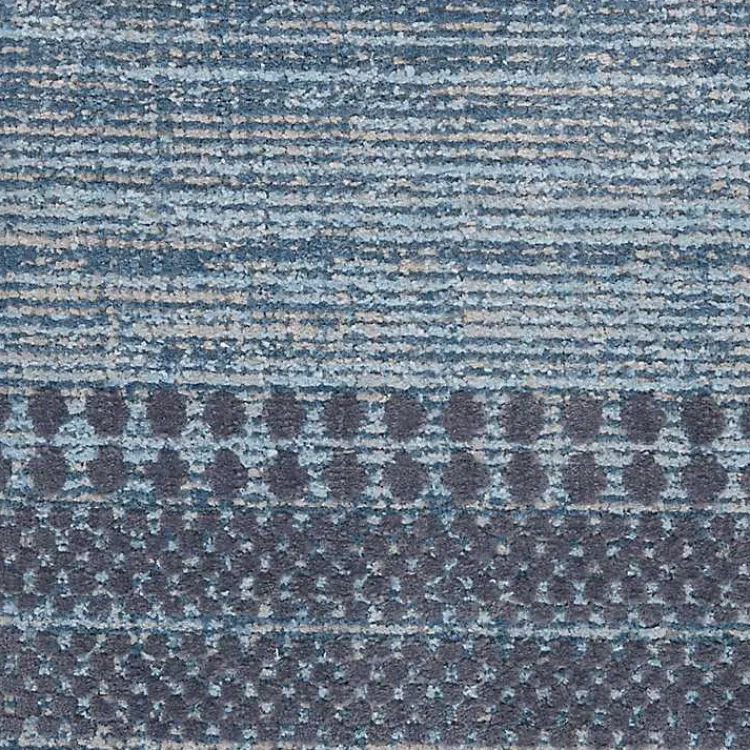 Kirklands Home Scandinavian Stripe Runner Blue Hot