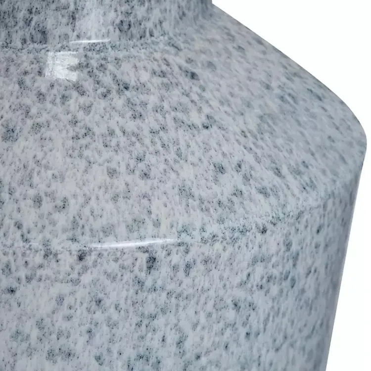 Kirklands Home Speckled Ceramic Jar Table Lamp Blue