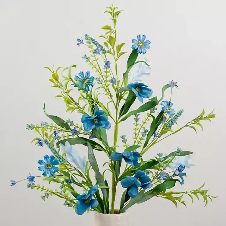 Stems & Bouquets>Kirklands Home Spring Flower Stems, Set of 2 Blue