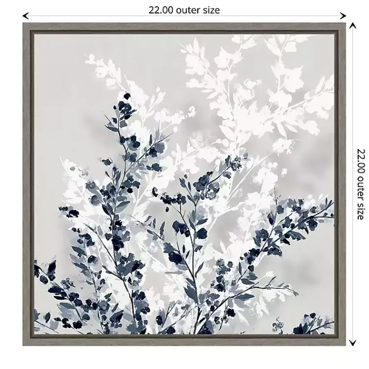 Kirklands Home Blue Spring Framed Canvas Art Print Outlet