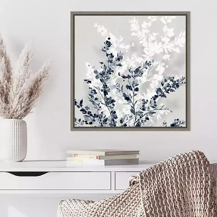 Kirklands Home Blue Spring Framed Canvas Art Print Outlet