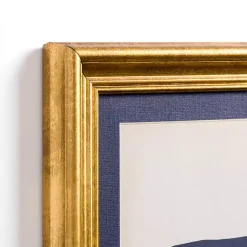 Kirklands Home Blue Stingray Framed Art Print Outlet