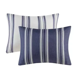 Kirklands Home Blue Stripe Jackson 3-pc. King Comforter Set Hot