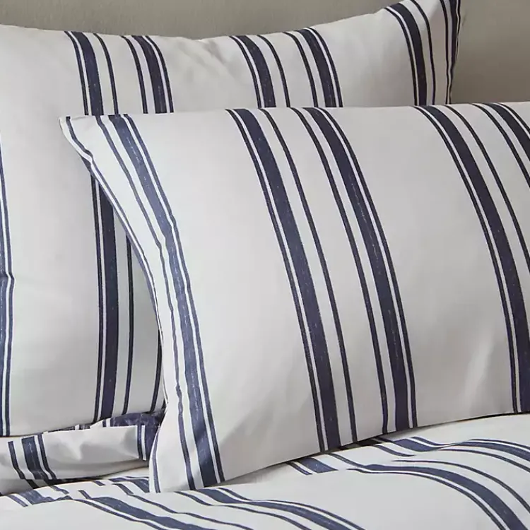 Kirklands Home Blue Stripe Jackson 3-pc. King Comforter Set Hot