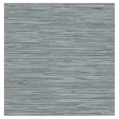 Kirklands Home Textured Grassweave Peel & Stick Wallpaper Blue Discount