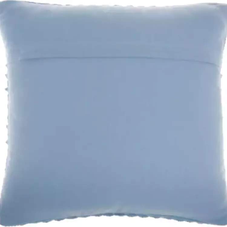 Pillows>Kirklands Home Textured Stripes Pillow Blue