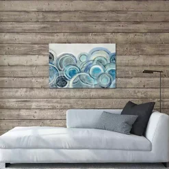 Kirklands Home Blue Variation Canvas Art Print