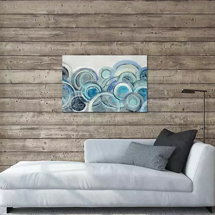 Kirklands Home Blue Variation Canvas Art Print