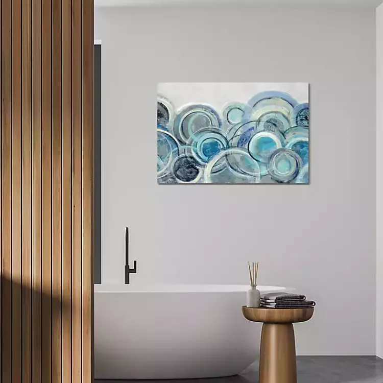 Kirklands Home Blue Variation Canvas Art Print