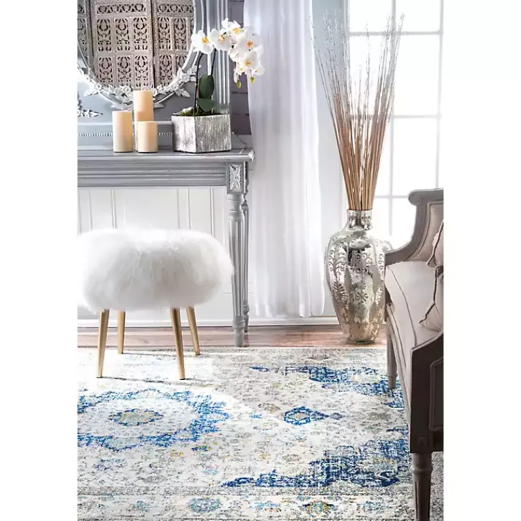 Kirklands Home Blue Verona Area Rug, 5x8 Online