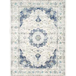 Kirklands Home Blue Verona Area Rug, 5x8 Online