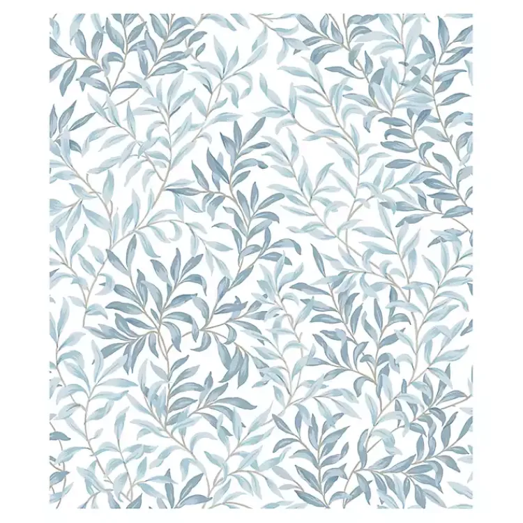 Kirklands Home Vines Peel & Stick Wallpaper Blue Sale