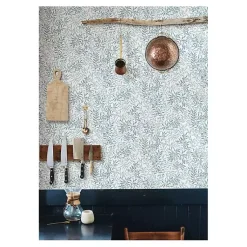 Kirklands Home Vines Peel & Stick Wallpaper Blue Sale