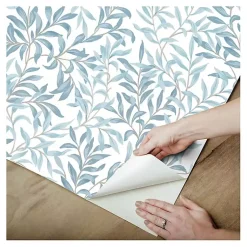 Kirklands Home Vines Peel & Stick Wallpaper Blue Sale