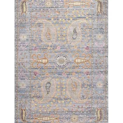 Kirklands Home Blue Vintage Killian Area Rug, 5x8 Outlet