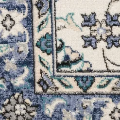 Kirklands Home Blue Vintage Medallion Indoor/Outdoor Rug, 8x10 Sale