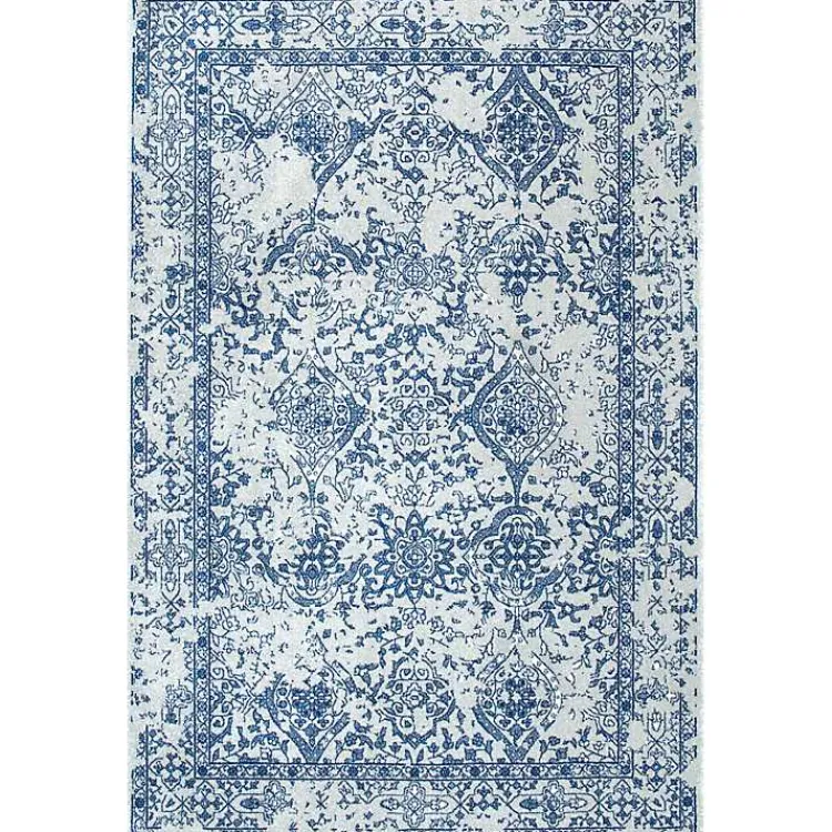 Kirklands Home Blue Vintage Odell Area Rug, 5x7 Hot