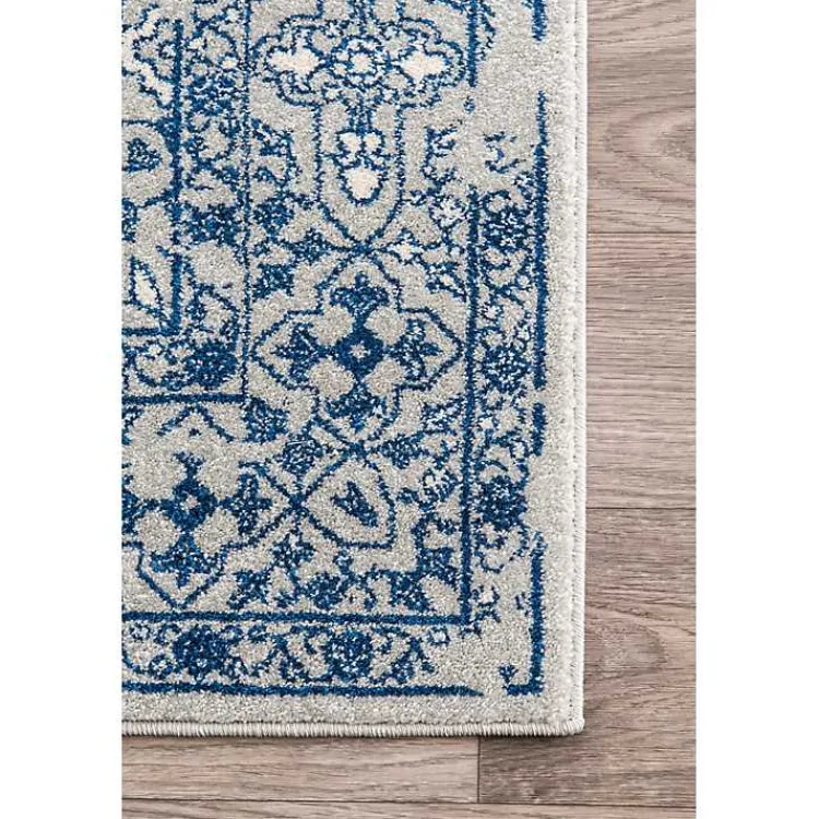 Kirklands Home Blue Vintage Odell Area Rug, 5x7 Hot