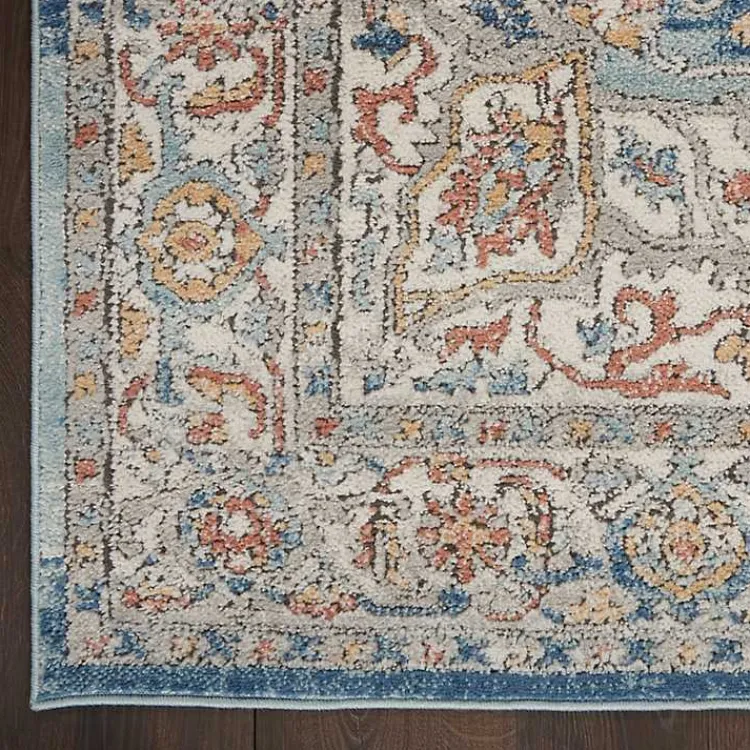 Kirklands Home Vintage Raj Area Rug, 3x5 Blue