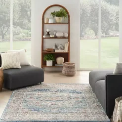 Kirklands Home Vintage Raj Area Rug, 5x7 Blue Online