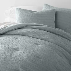 Kirklands Home Waffle Ultra-Soft 3-pc. Queen Comforter Set Blue Online
