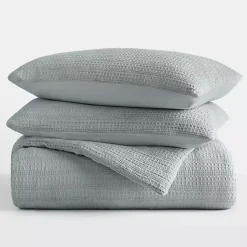 Kirklands Home Waffle Ultra-Soft 3-pc. Queen Comforter Set Blue Online