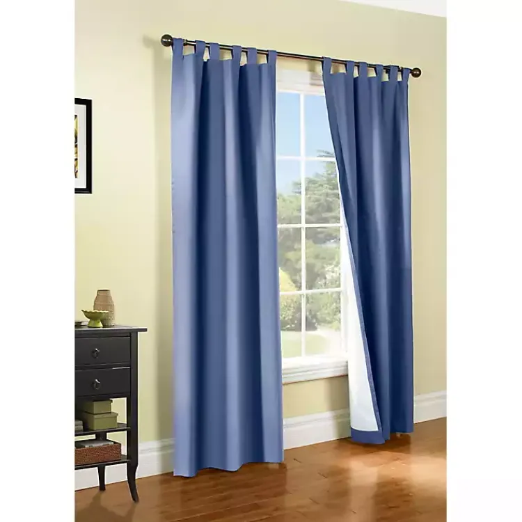 Kirklands Home Weathermate Curtain Panel, 72 in. Blue Discount