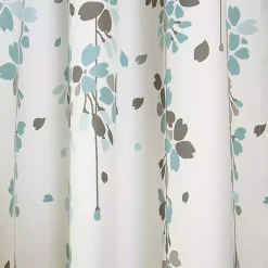 Kirklands Home Blue Weeping Flower Curtain Panel Set, 95 in. Hot