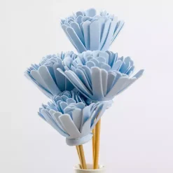 Stems & Bouquets>Kirklands Home Wooden Floral Stems, Set of 2 Blue