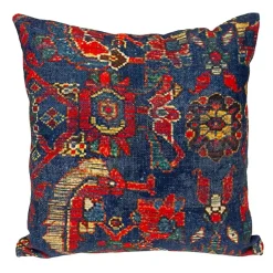 Pillows>Kirklands Home Blue Woven Tapestry Pillow
