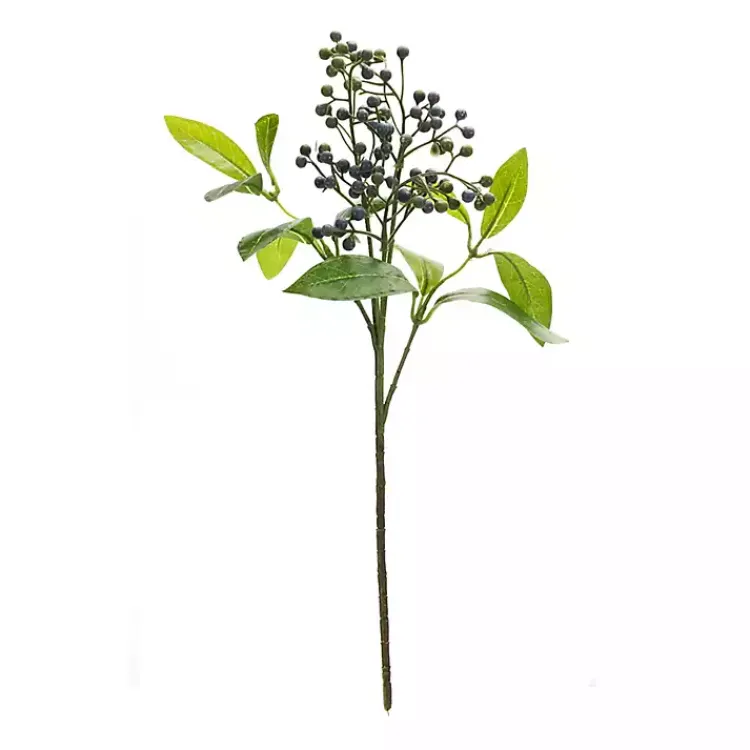 Stems & Bouquets>Kirklands Home Blueberry Foliage Sprays, Set of 6