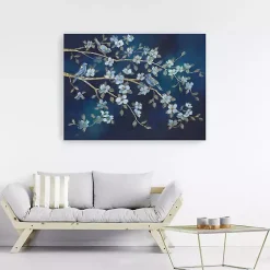 Kirklands Home Bluebird Conference Giclee Canvas Print, 40x30 in. Clearance