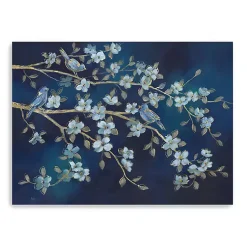 Kirklands Home bird Conference Giclee Canvas Print, 48x36 in. Blue Sale