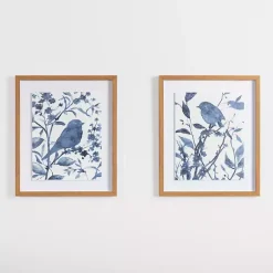 Kirklands Home Bluebird on Branch I Framed Art Print Clearance