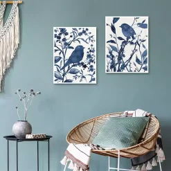 Kirklands Home Bluebird Silhouette Canvas Art Prints, Set of 2 Discount