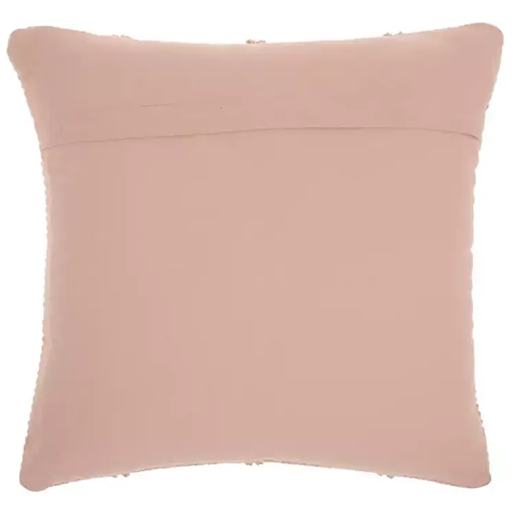 Pillows>Kirklands Home Blush Diamond Lattice Throw Pillow Pink