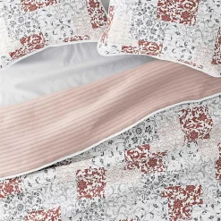 Kirklands Home Blush Patchwork Reversible 3-pc. King Quilt Set Clearance