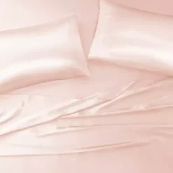 Kirklands Home Blush Satin King 2-pc. Pillow Case Set Pink