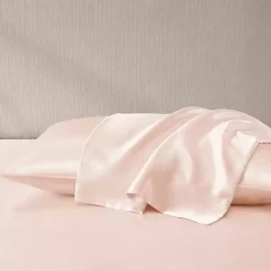 Kirklands Home Blush Satin King 2-pc. Pillow Case Set Pink