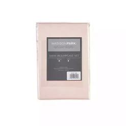 Kirklands Home Blush Satin Standard 2-pc. Pillow Case Set Pink New