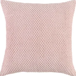 Pillows>Kirklands Home Blush Woven Nubby Pillow Pink
