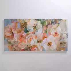 Kirklands Home Blushing Blossoms Canvas Art Print Pink Discount