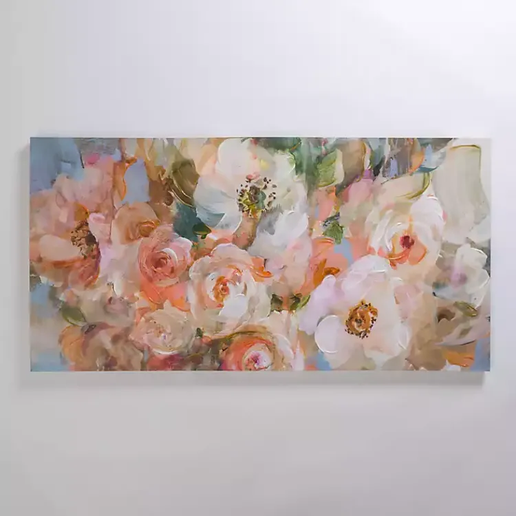 Kirklands Home Blushing Blossoms Canvas Art Print Pink Discount