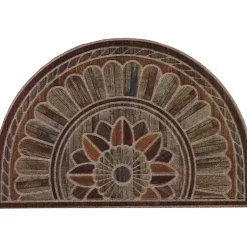 Kirklands Home Boardwalk Path Ornamental Entry Slice Doormat Clearance