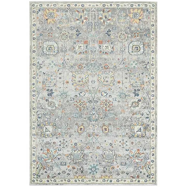 Kirklands Home Bohemian Hialeah Accent Rug, 2x3 Gray Best
