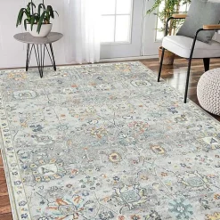 Kirklands Home Bohemian Hialeah Accent Rug, 2x3 Gray Best